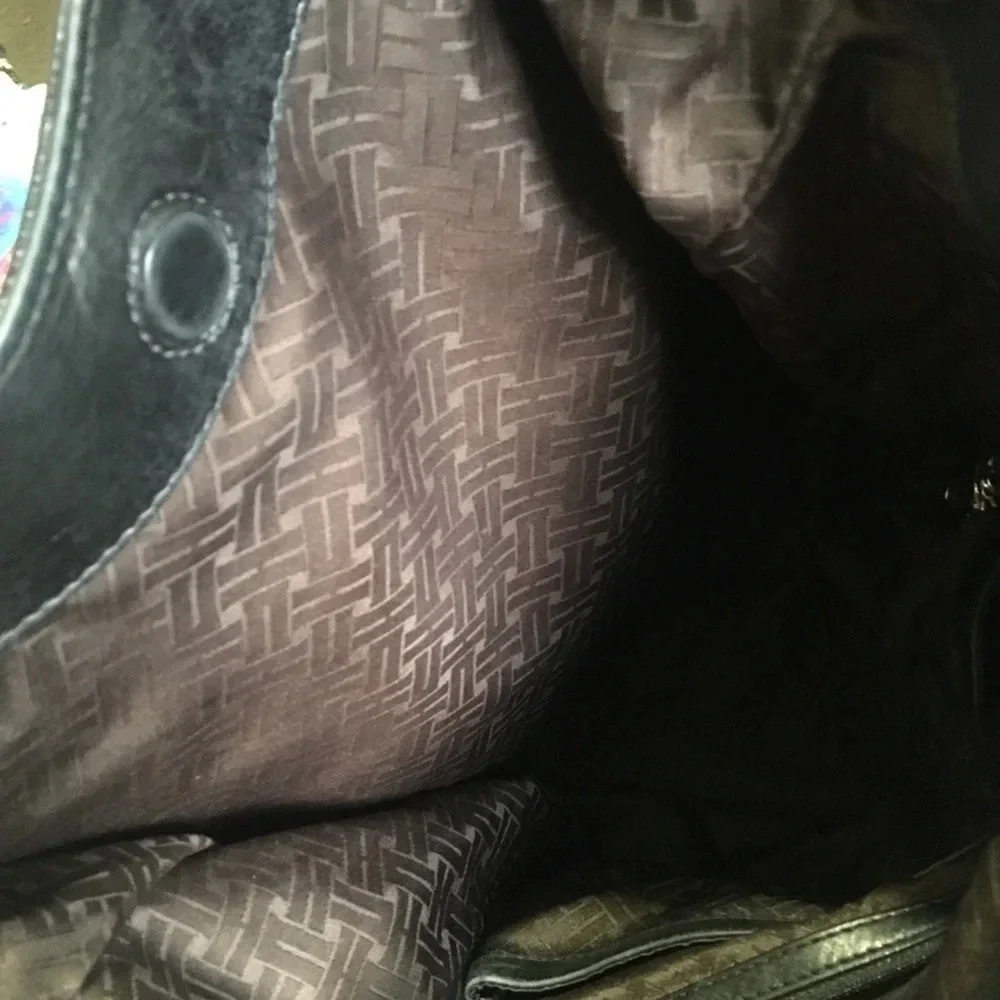 Cole Haan Black leather shoulder / crossbody bag